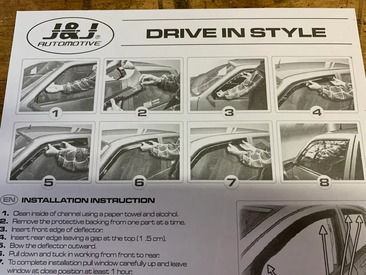 Billede 7 - 4 x vindafvisere til Suzuki Ignis