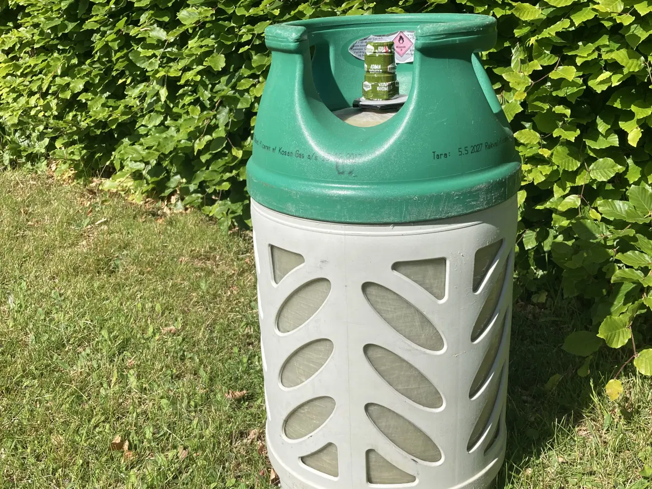 Billede 1 -  Ny 10 kg letvægts gasflaske 