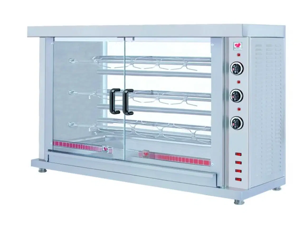 Billede 1 - Combisteel kylling grill elektrisk – 3 spid