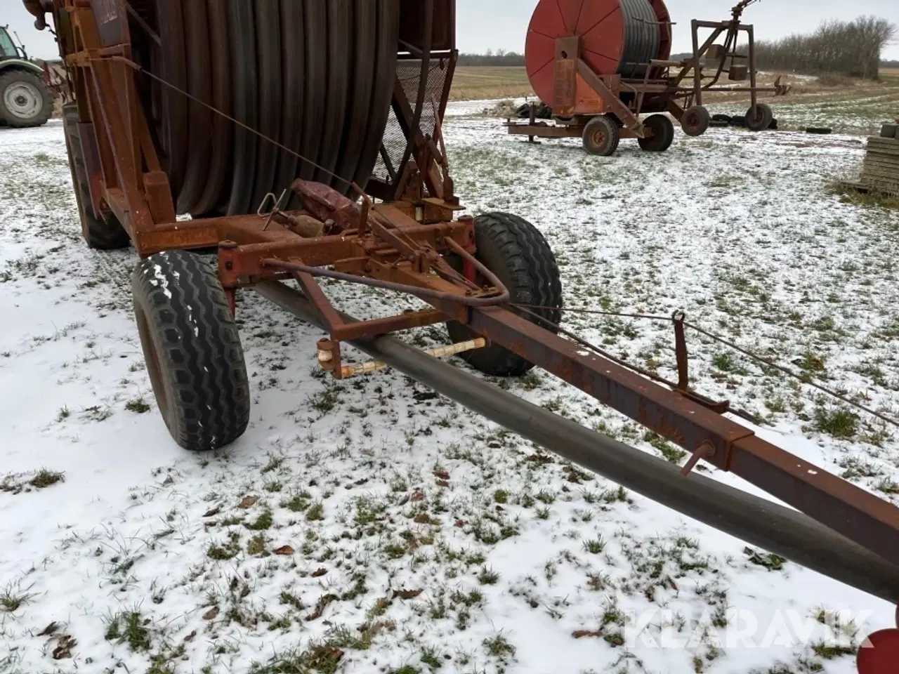 Billede 11 - Vandingsmaskine Omme Ks-110 375 meters slange