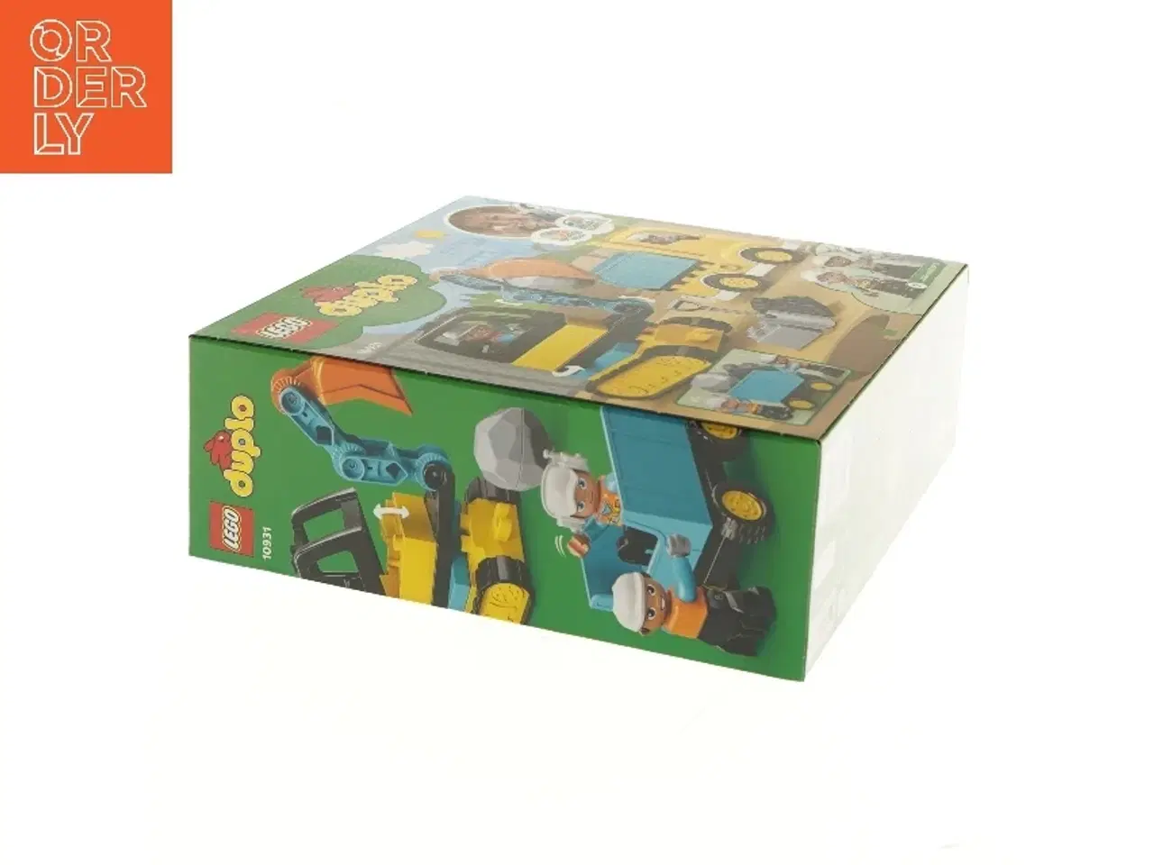 Billede 3 - LEGO Duplo lastbil og gravemaskine fra Lego (str. 26x9,5x28 cm)