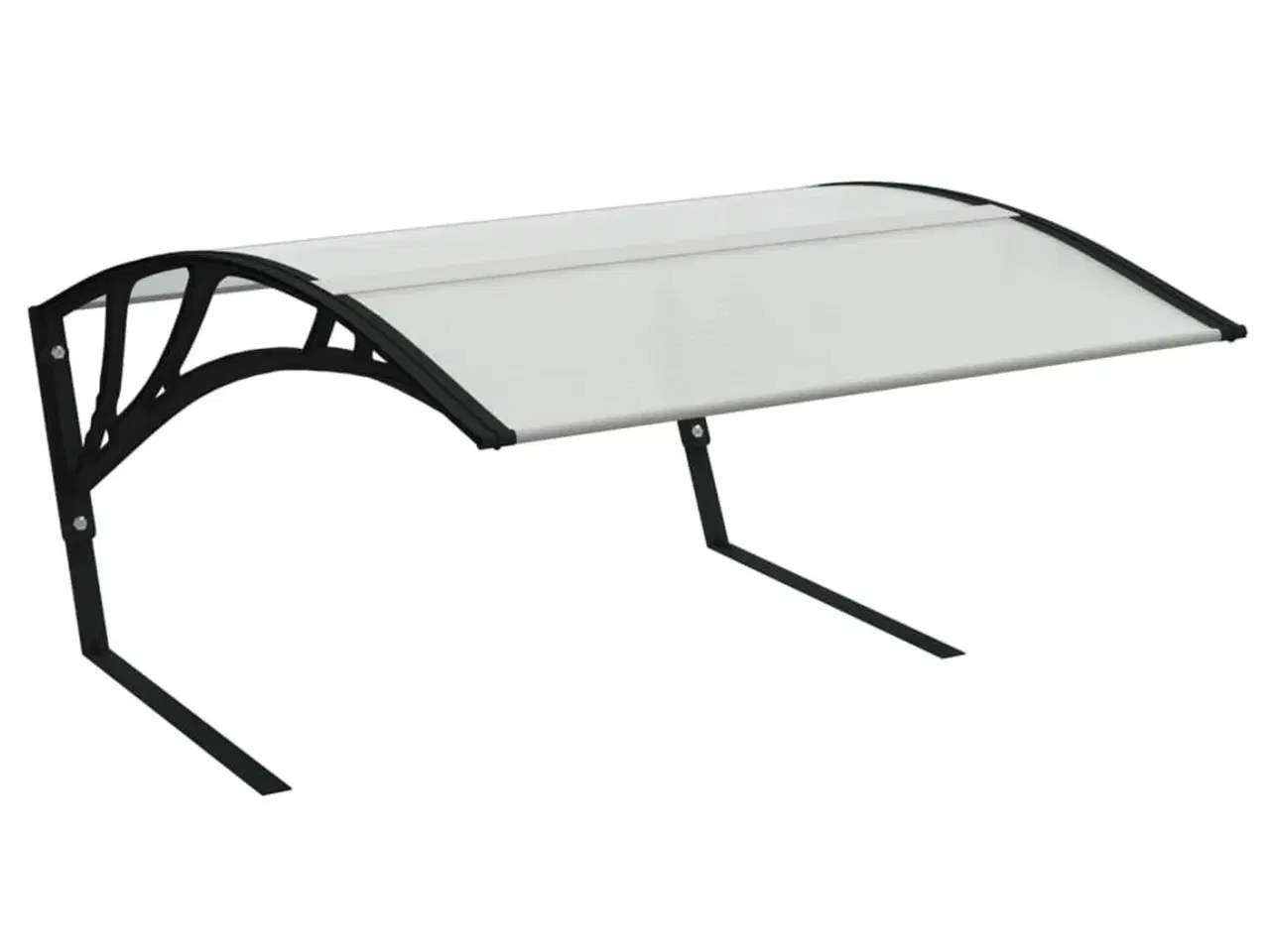 Billede 2 - Garage til robotplæneklipper 80x101x46 cm sort