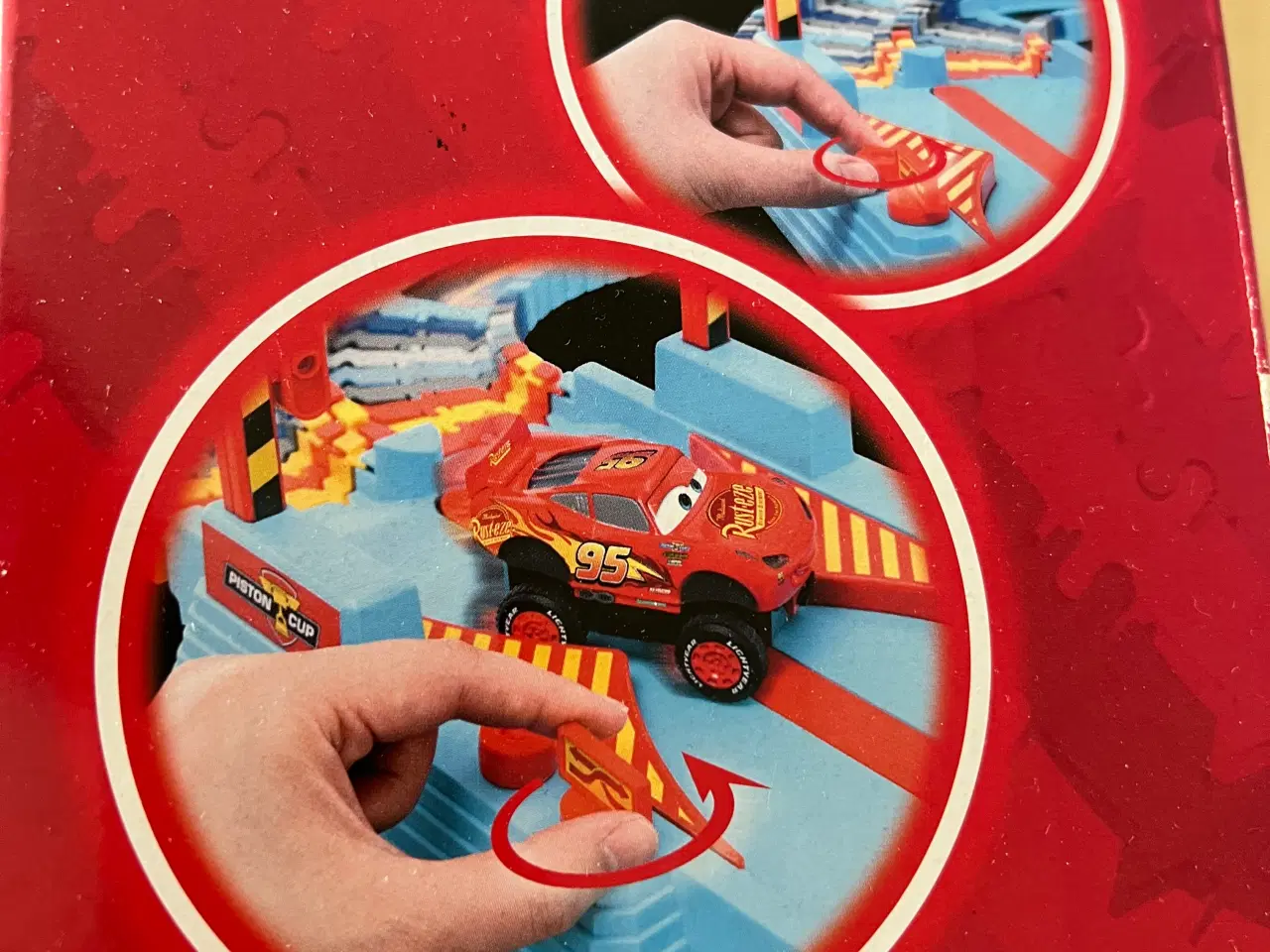 Billede 2 - FlexiTrax Disney Pixar Cars - lightning McQueen 