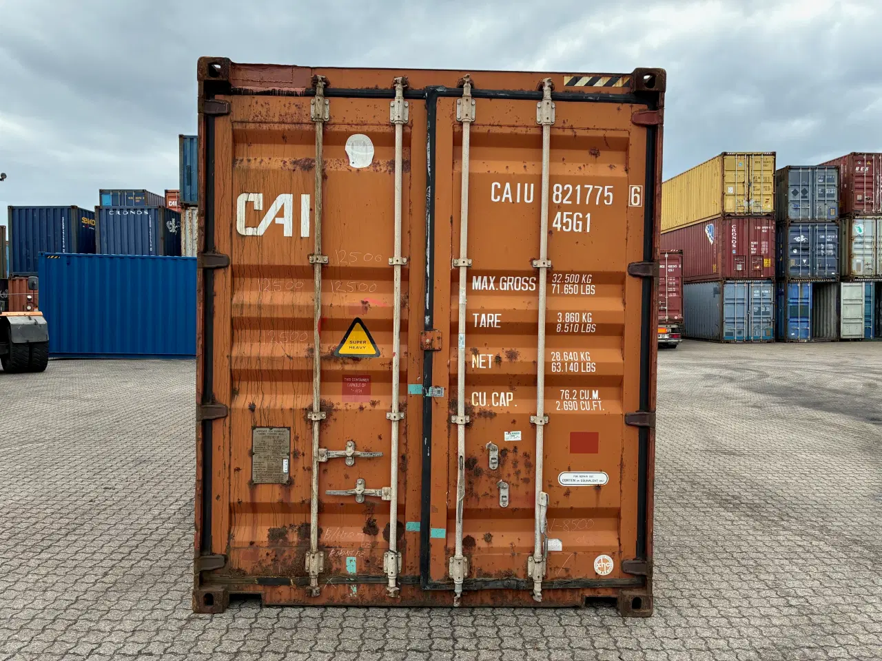 Billede 1 - 40 fods HC Container - ( Extra Høj 290 cm ) ID: CA
