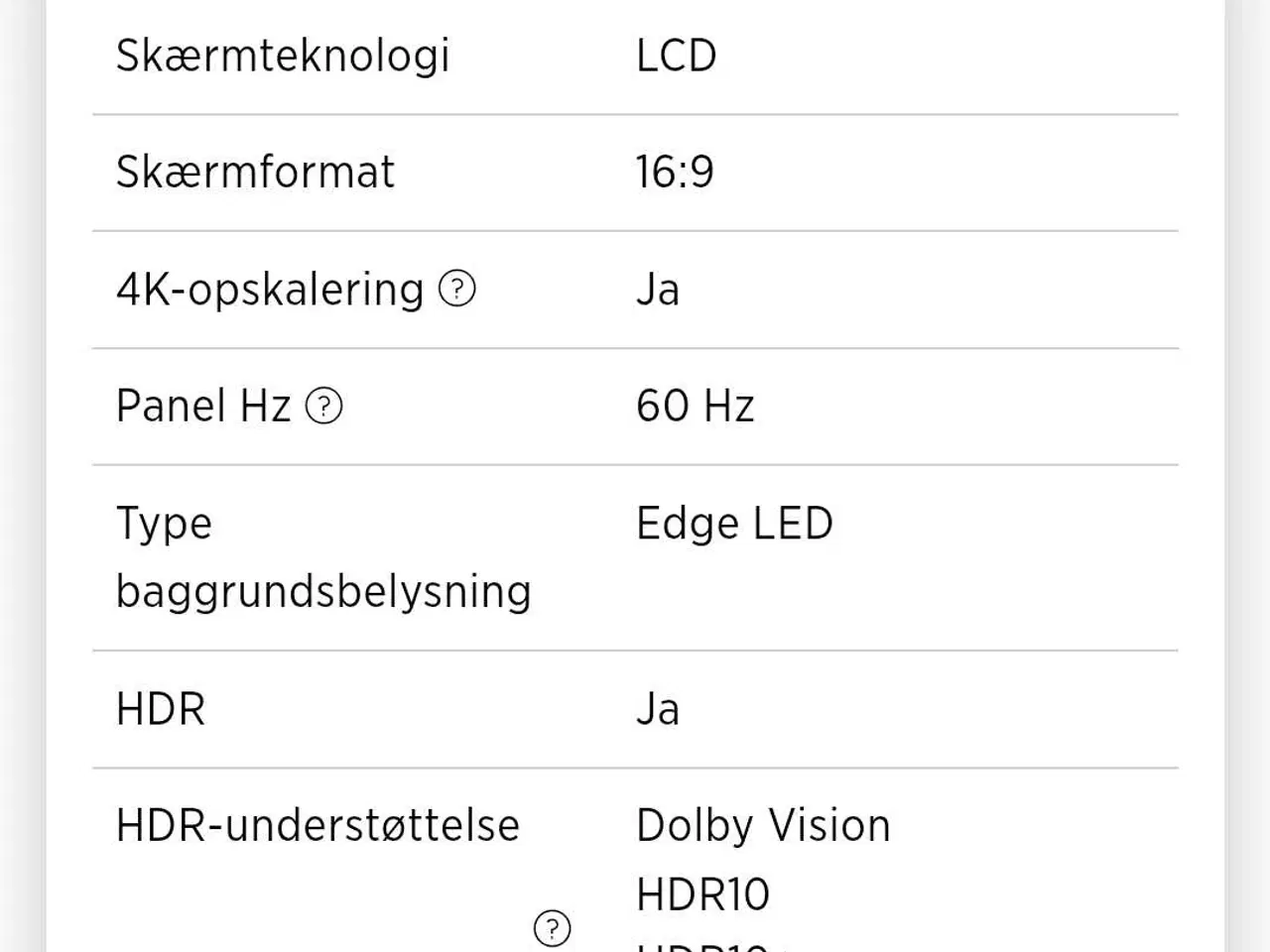 Billede 9 - 50" Flot 4k HDR10+ Smart Tv 
