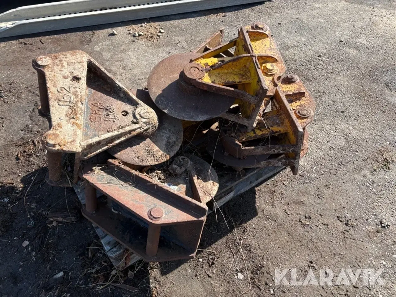 Billede 2 - Lot med asfalthjul Beco med flere 7 styk.