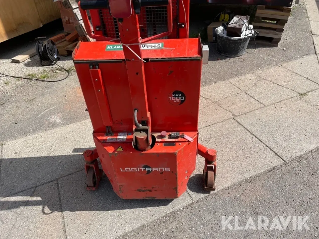 Billede 7 - Elektrisk stabler Logitrans