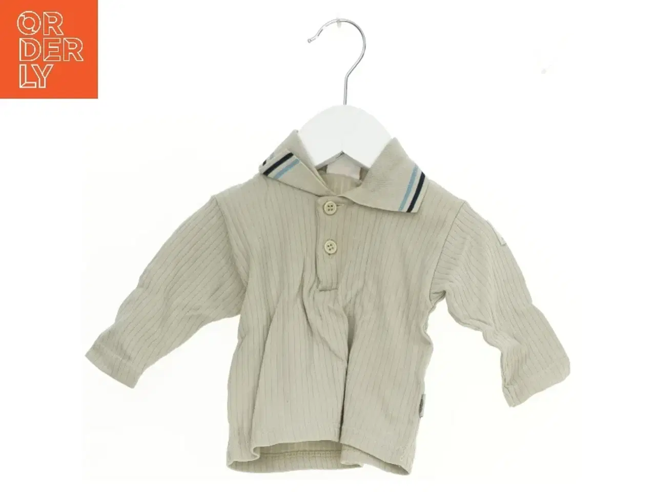 Billede 1 - Langærmet skjorte med krave fra Mads & Mette (str. 62)