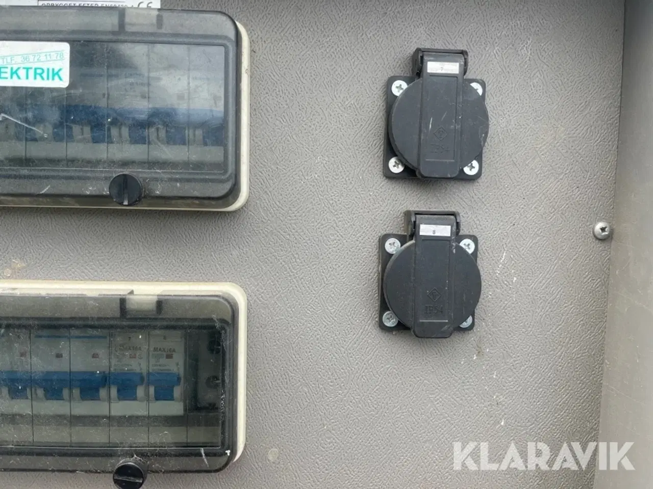 Billede 12 - Byggestrømstavle 1 styk