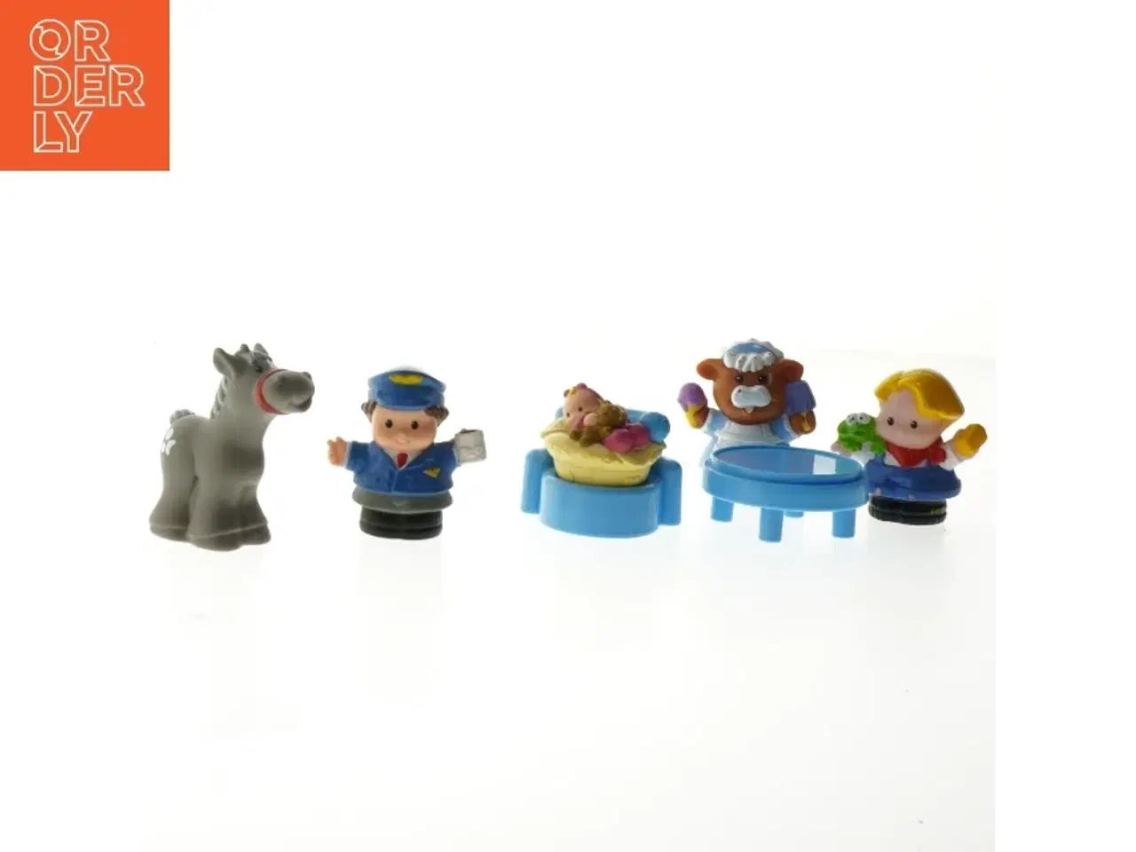 Billede 1 - Sæt med små figurer fra Little People (str. 6 cm)