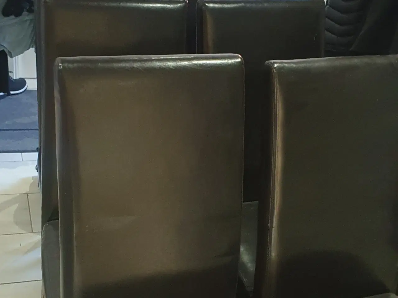 Billede 1 - stole i læder 