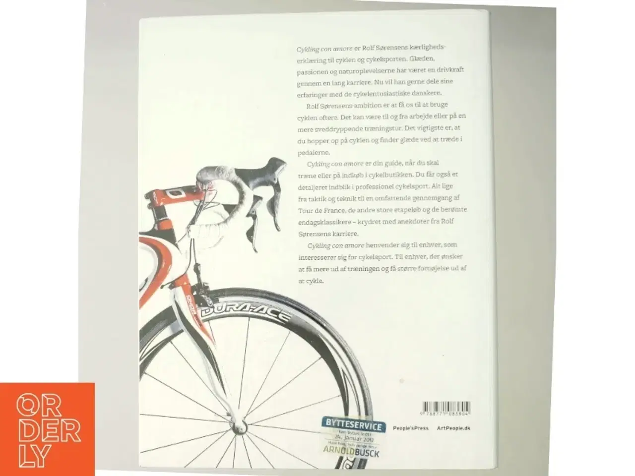 Billede 3 - Cykling con amore af Rolf Sørensen (f. 1965) (Bog)