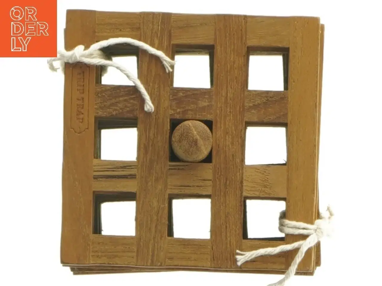 Billede 4 - Trip Trap glasbakker, teak (str. 8x8 cm)