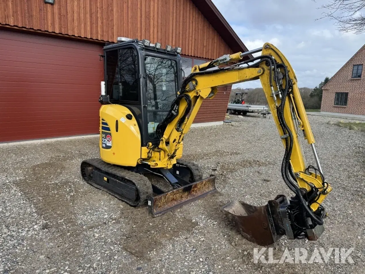 Billede 3 - Minigraver Komatzu PC22MR-3