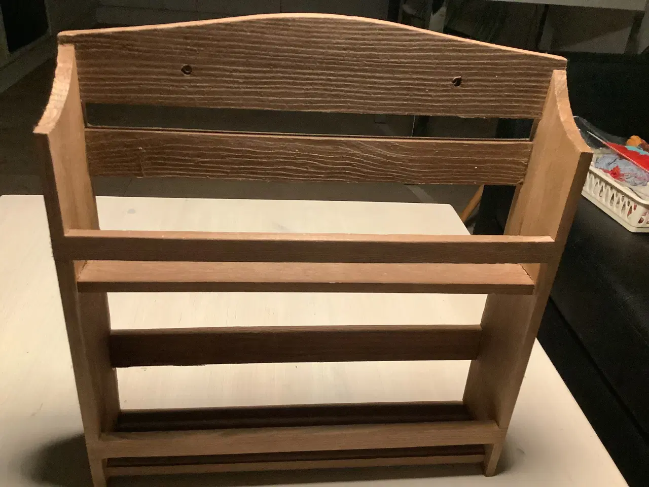 Billede 1 - Krydderi hylde i træ