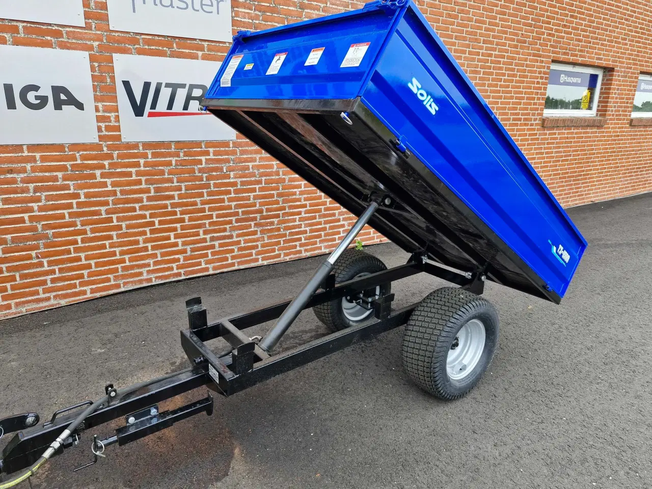 Billede 1 - Tipvogn SOLIS 1500 1.5 TON DEMO