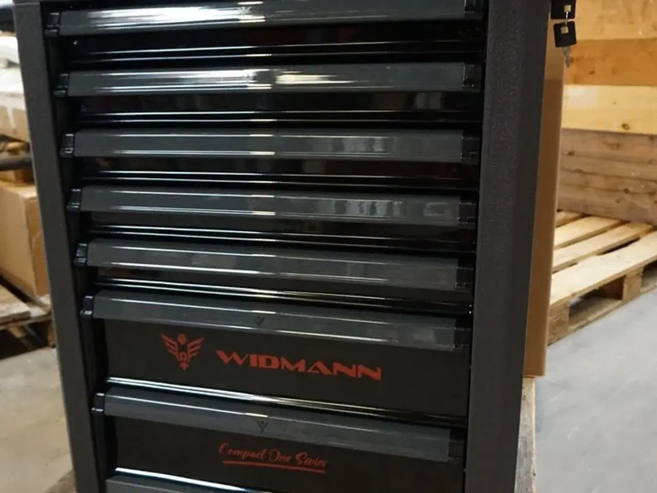 Billede 2 - Widmann Compact one værktøjsvogn. Syv skuffer inkl. værktøj