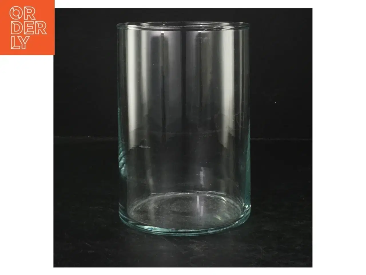 Billede 1 - Glasvase (str. 18 cm)