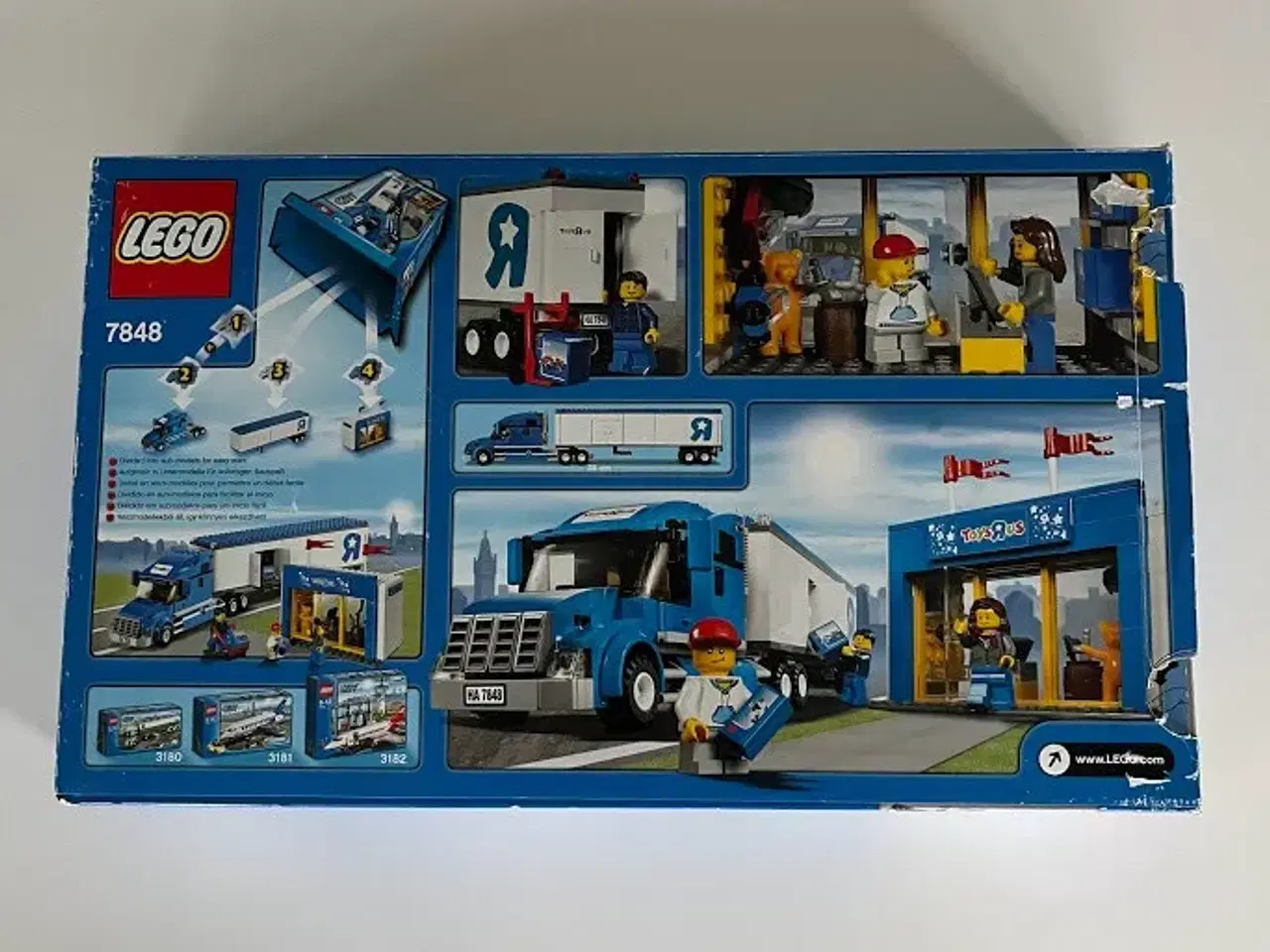 Billede 2 - LEGO City nr. 7848 - ToysRUs lastbil og butik