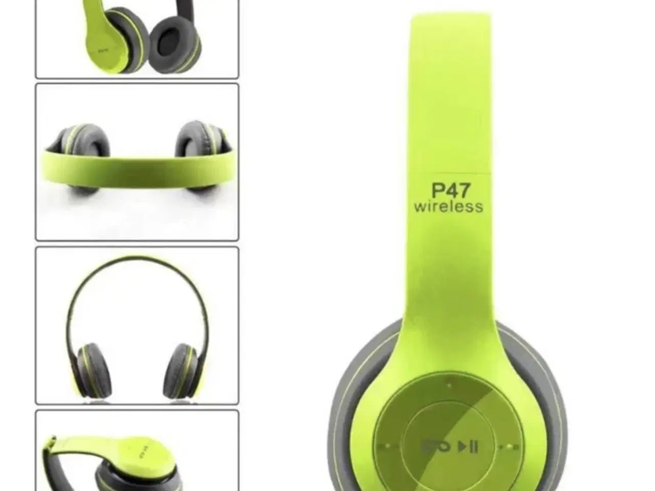 Billede 1 - 2 stk. P47 trådløst headset grøn