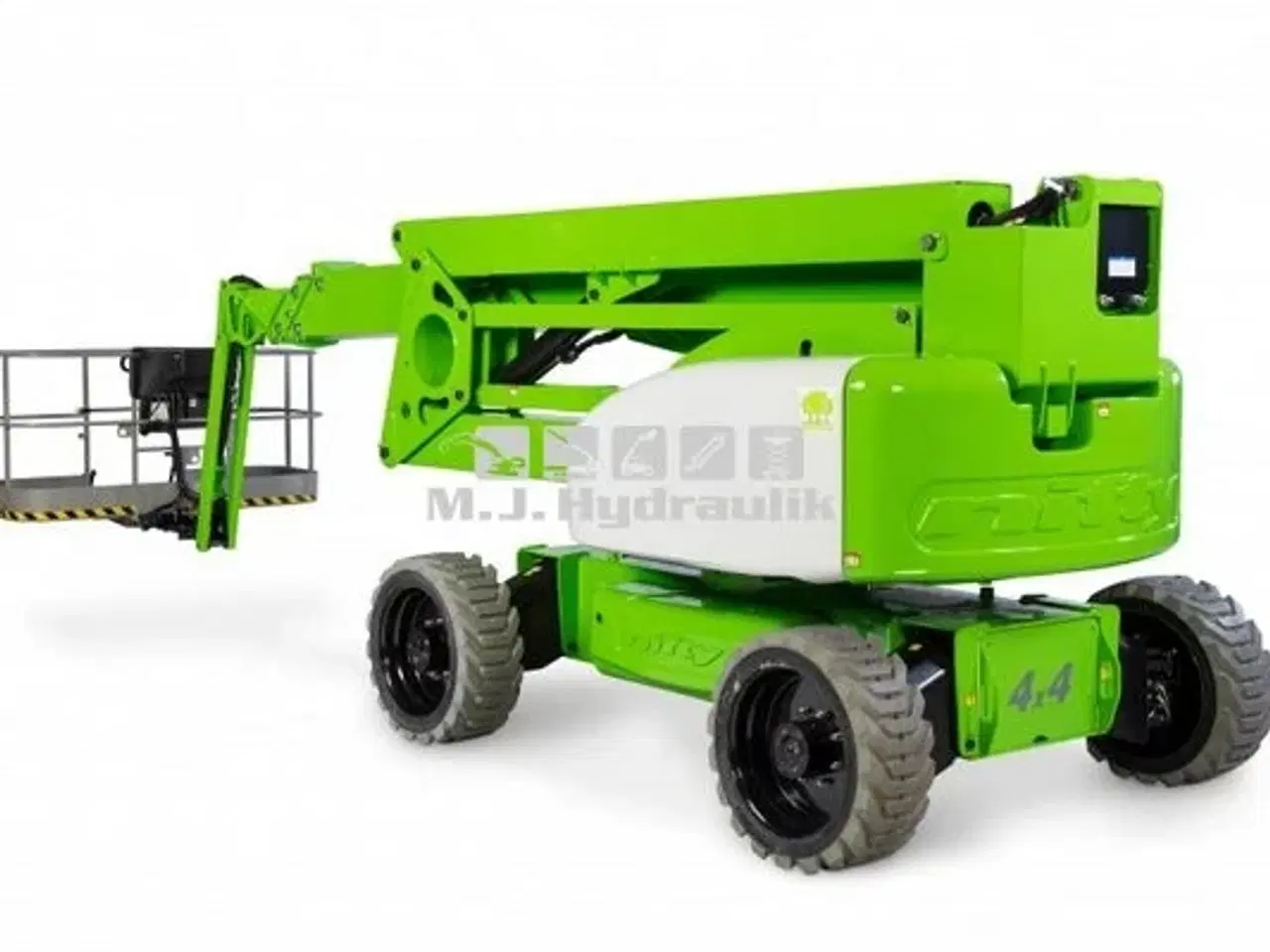 Billede 5 - Knækarms-bomlift - Nifty HR28 Hybrid 4x4