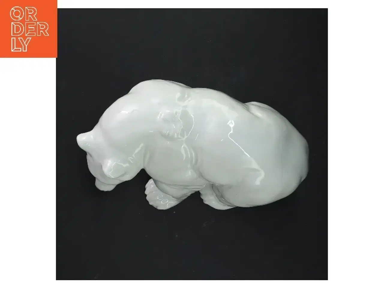 Billede 5 - Porcelænsfigur af isbjørn fra Royal Copenhagen (str. 12x11x20 cm)