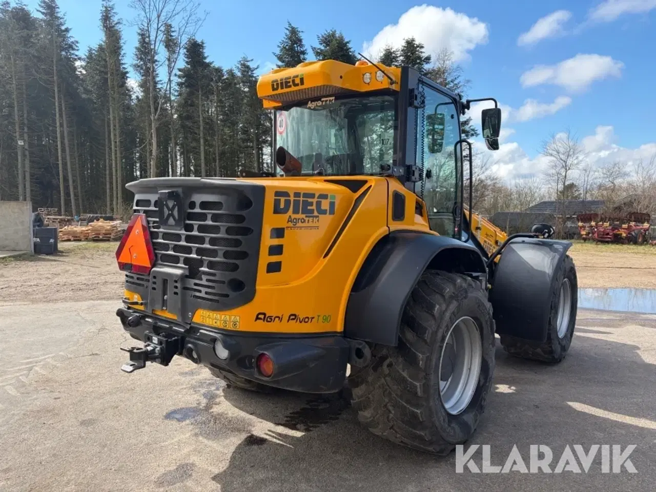 Billede 8 - Teleskoplæsser Dieci AGRI PIVOT T90 med knækstyring og udskud