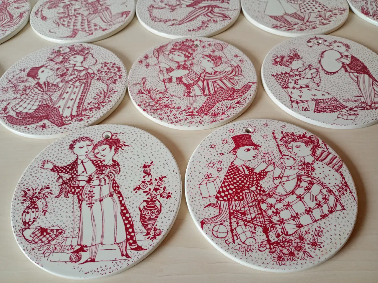 Billede 4 -  Bjørn Wiinblad  platter
