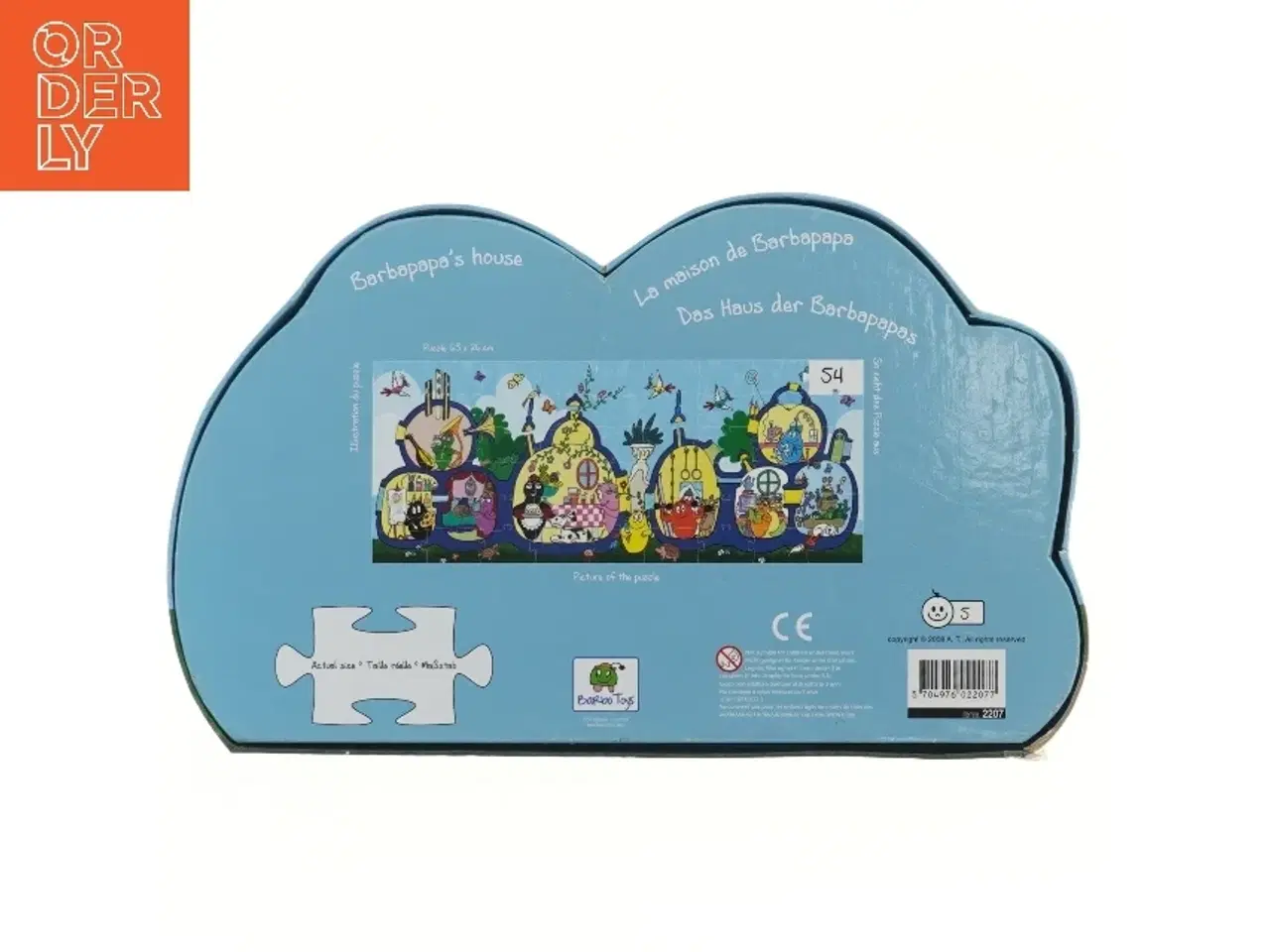 Billede 3 - Barbapapa puslespil fra Barbapapa (str. 35x21 cm)