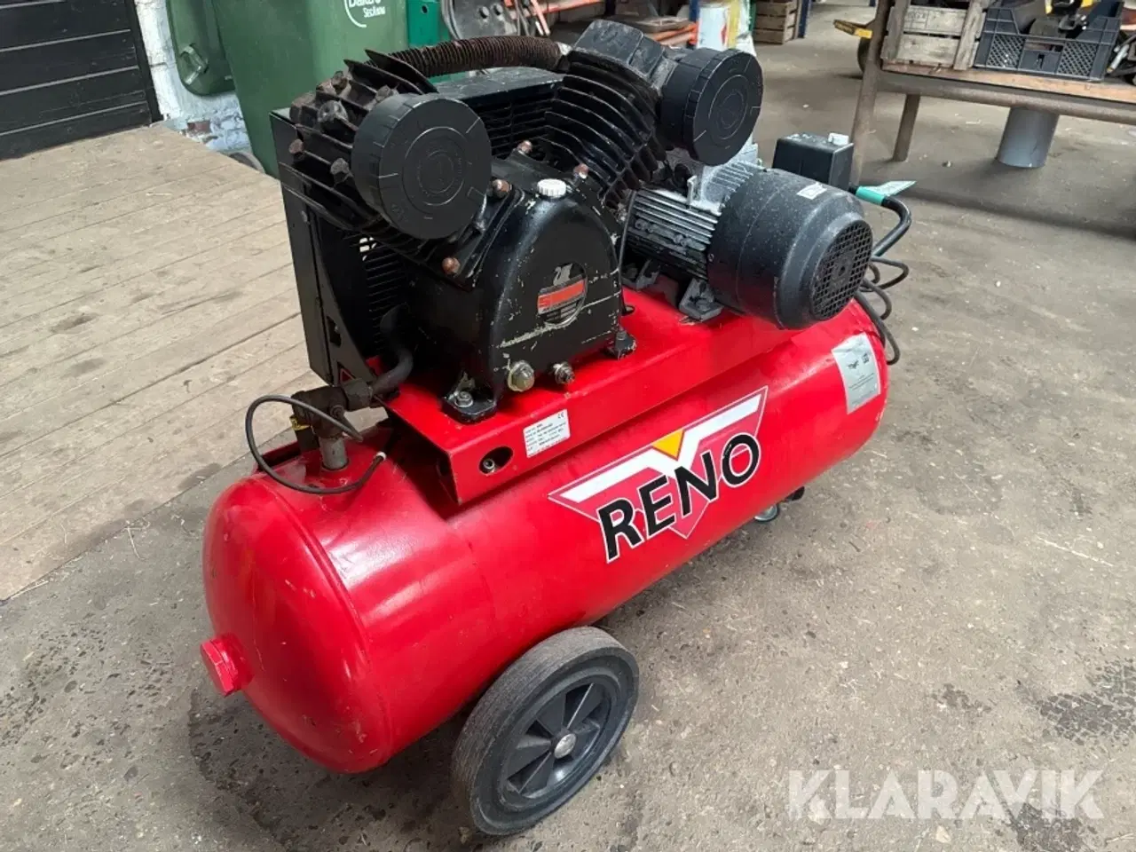 Billede 1 - Kompressor Reno 705/150 - volt 3x400 - hk 5,5