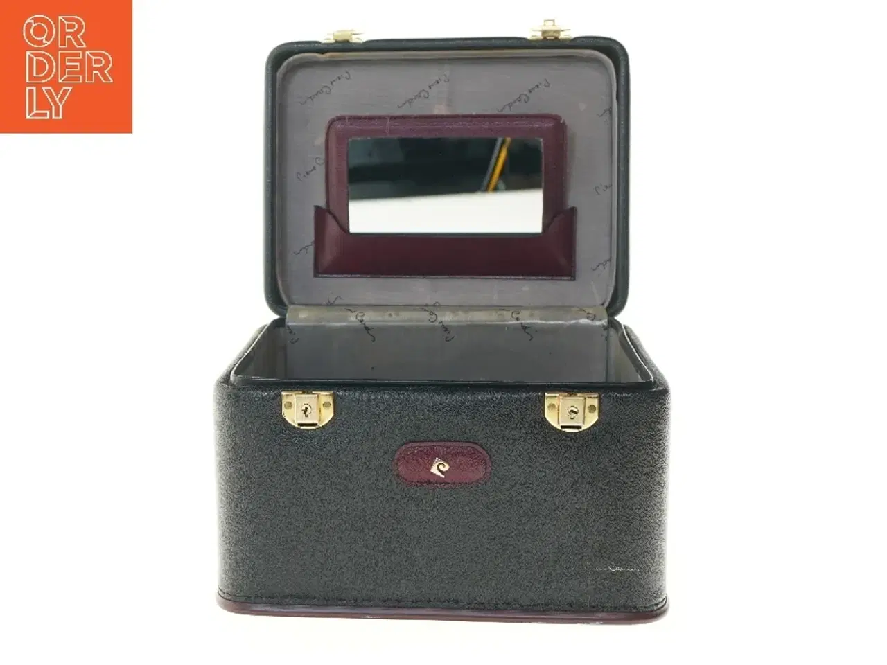 Billede 4 - Læder Kosmetik eller smykkeboks fra Pierre Cardin (str. 31x24,5 cm)