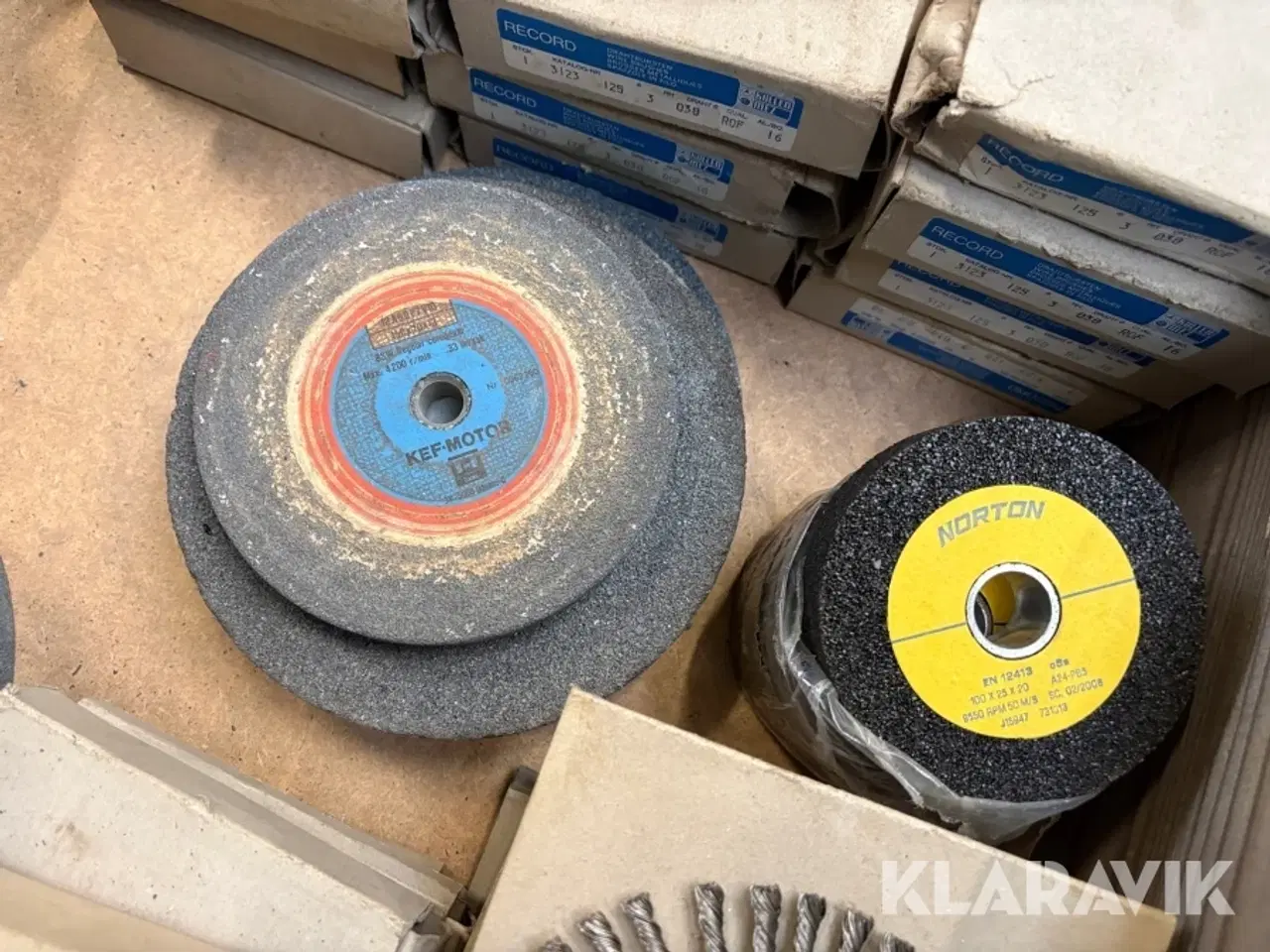 Billede 7 - Slibe/pudse skiver - assoterede type og størrelse