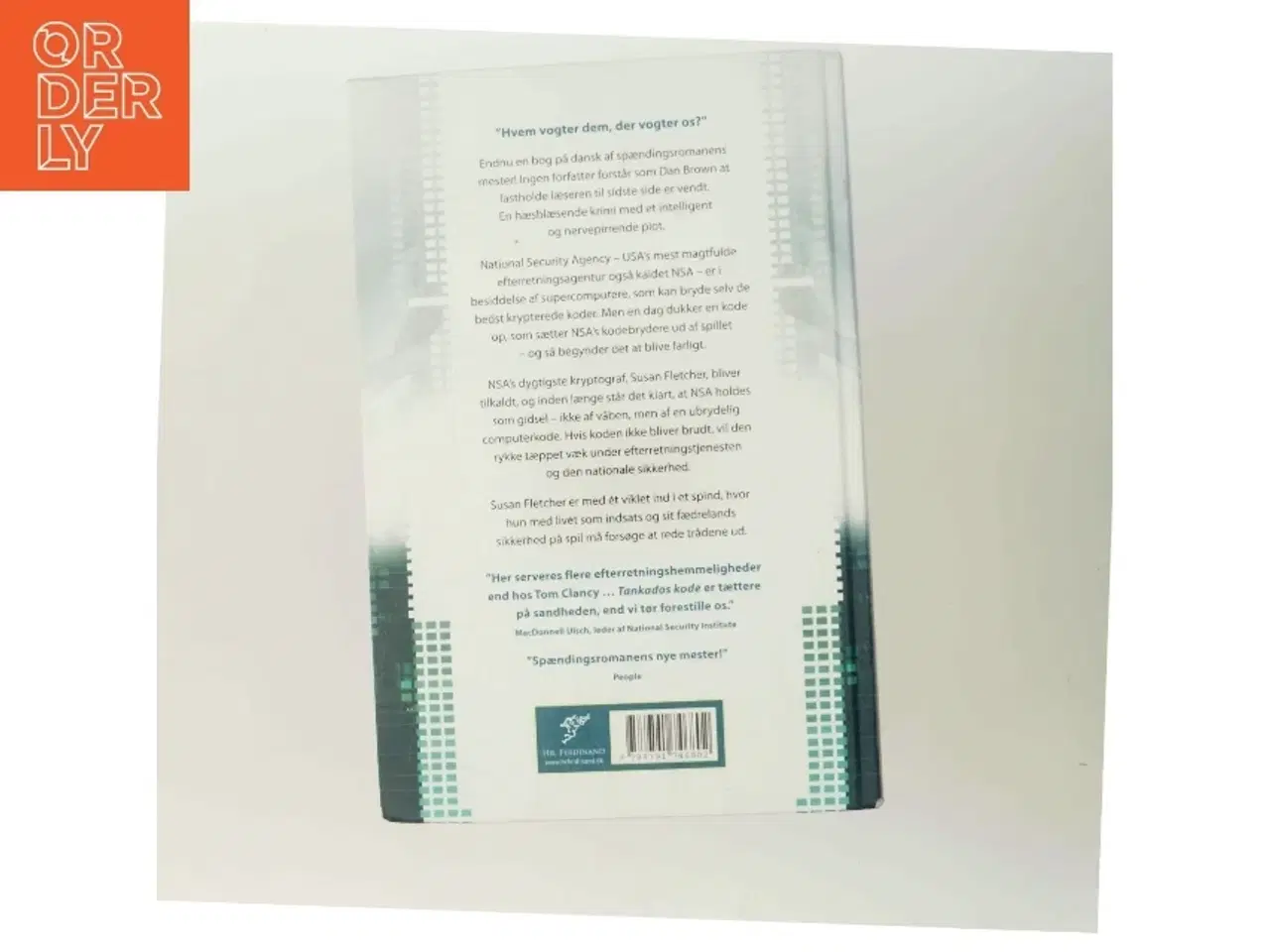 Billede 3 - Tankados Kode af Dan Brown (Bog)