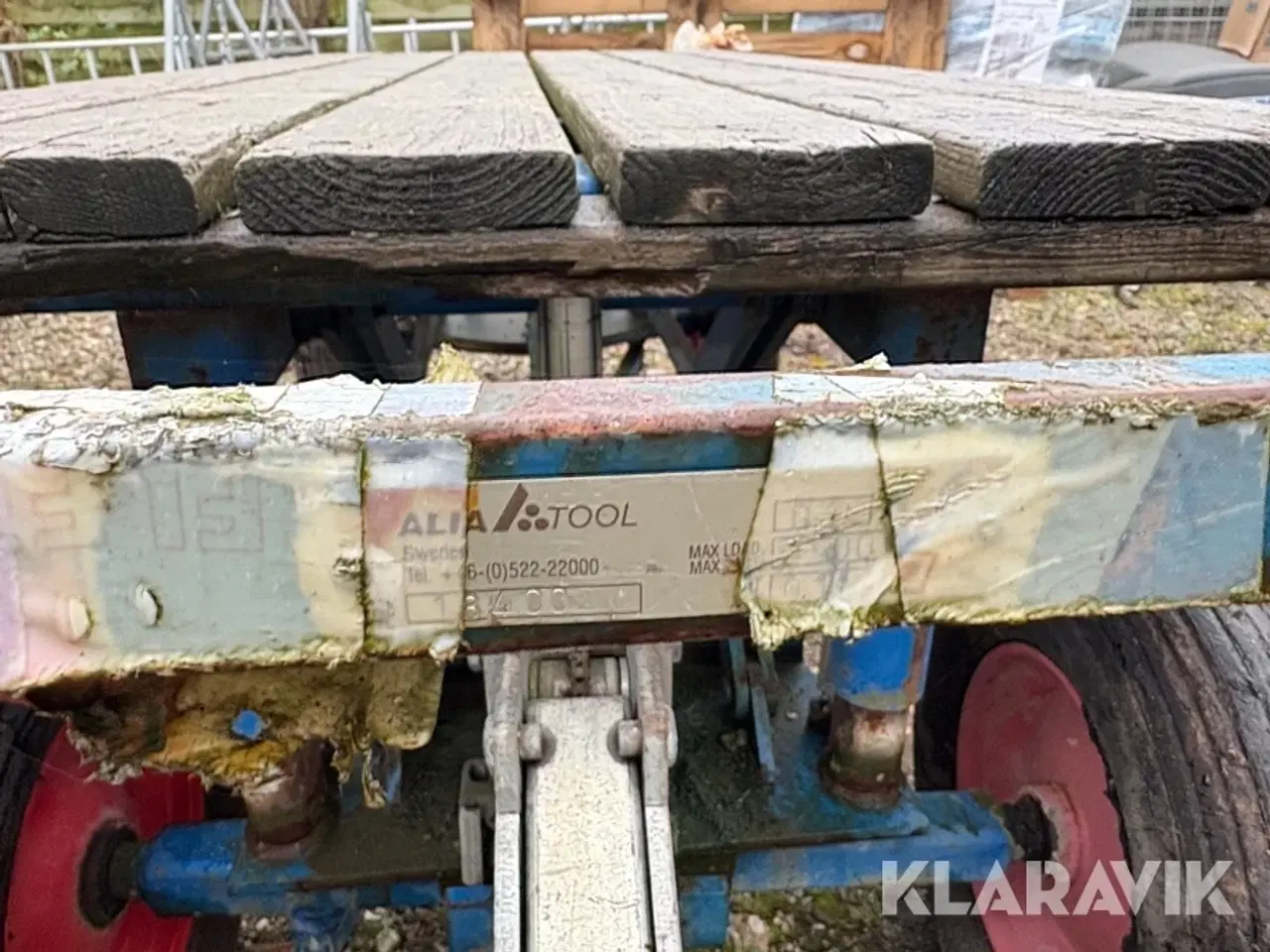 Billede 3 - Trækvogne med løft 3 styk ALIA TOOL