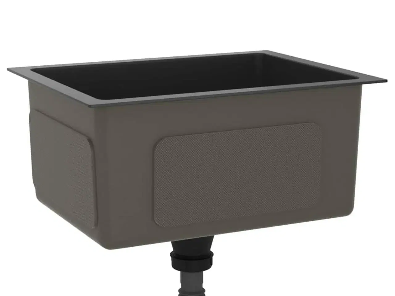 Billede 3 - Håndlavet køkkenvask rustfrit stål sort