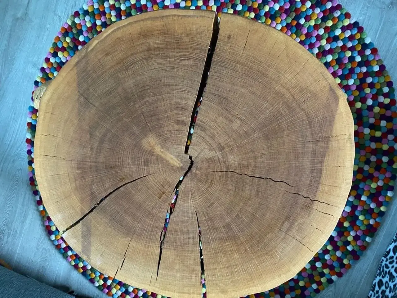 Billede 1 - Egetræsbord