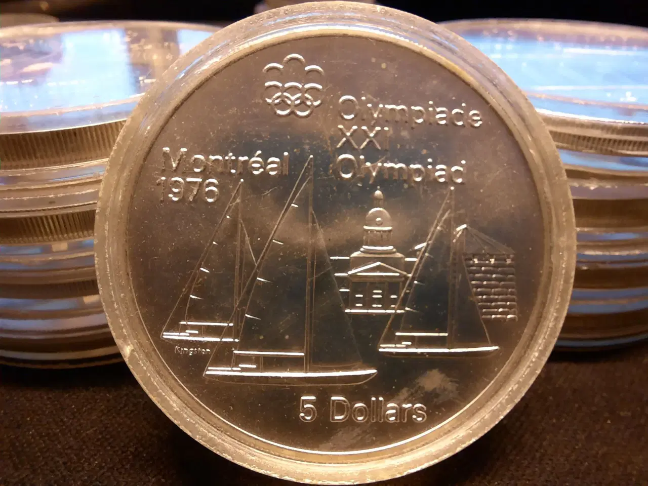 Billede 9 - Komplet Sæt 28 stk. $5 og $10 Sterling Sølvmønter