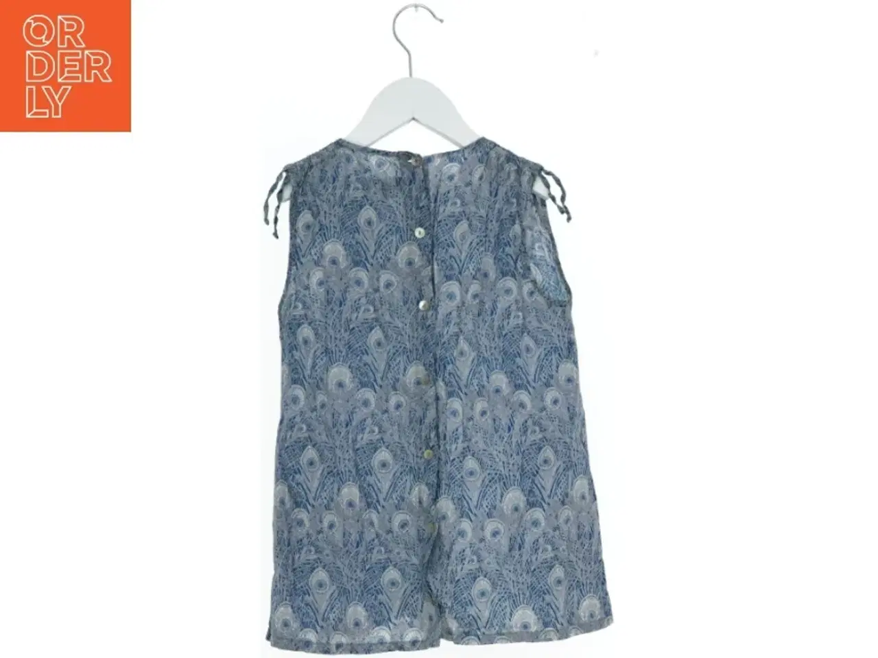 Billede 2 - Blomstret sommerbluse fra Norlie (str. 140)