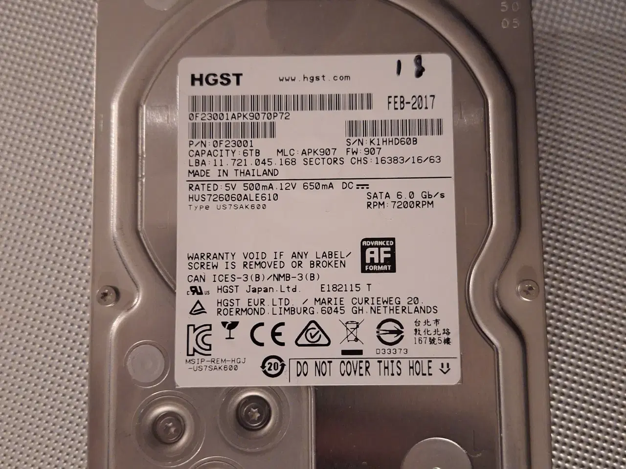Billede 1 - 6tb harddisk 