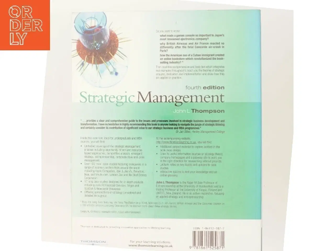 Billede 3 - Strategic management af John L. Thompson (Bog)