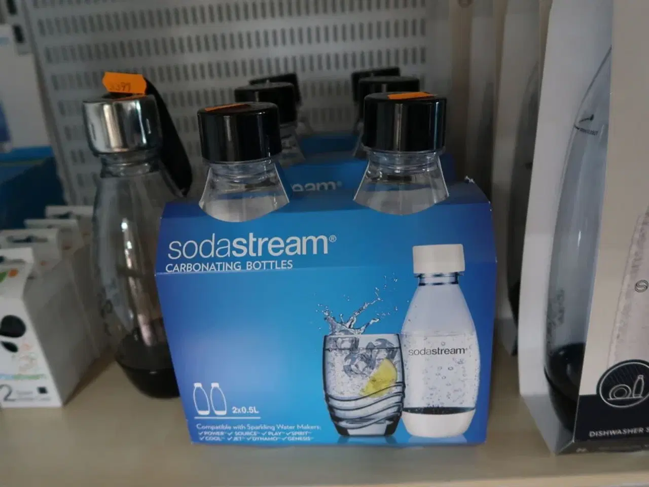 Billede 2 - 3 pakker med flasker SODASTREAM