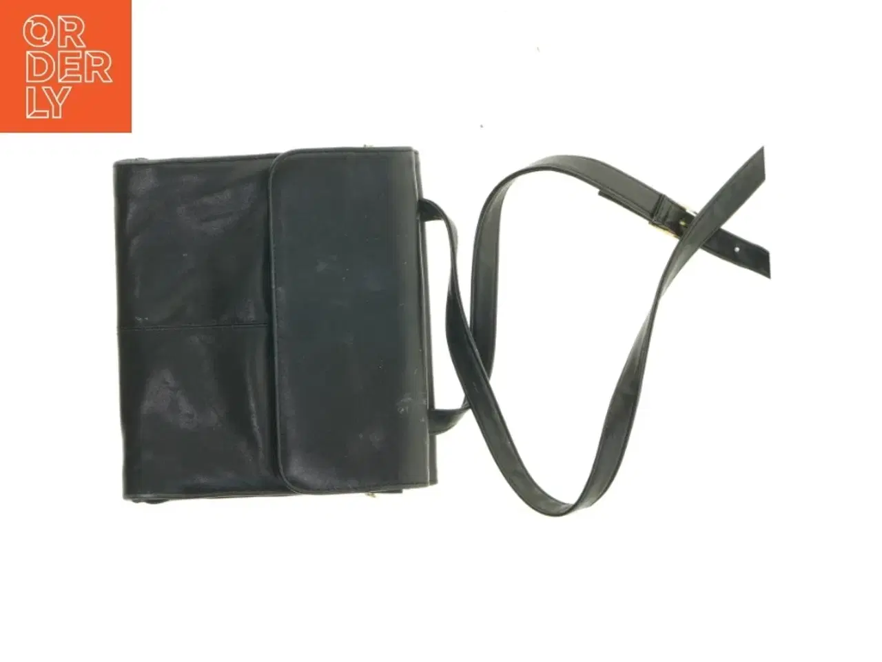 Billede 5 - Sort skuldertaske (str. 21x23 cm)