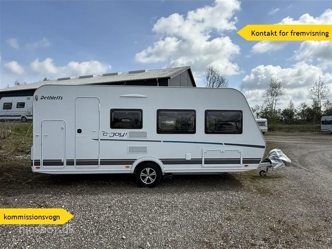 Billede 1 - 2022 - Dethleffs C'joy 480 QLK   Rigtig fin let lille let køjevogn med god plads fra Hinshøj Caravan A/S