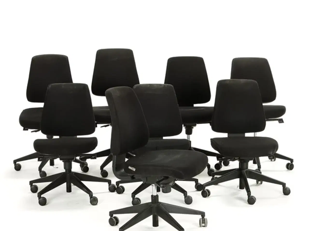 Billede 1 - Gode justerbare kontorstole