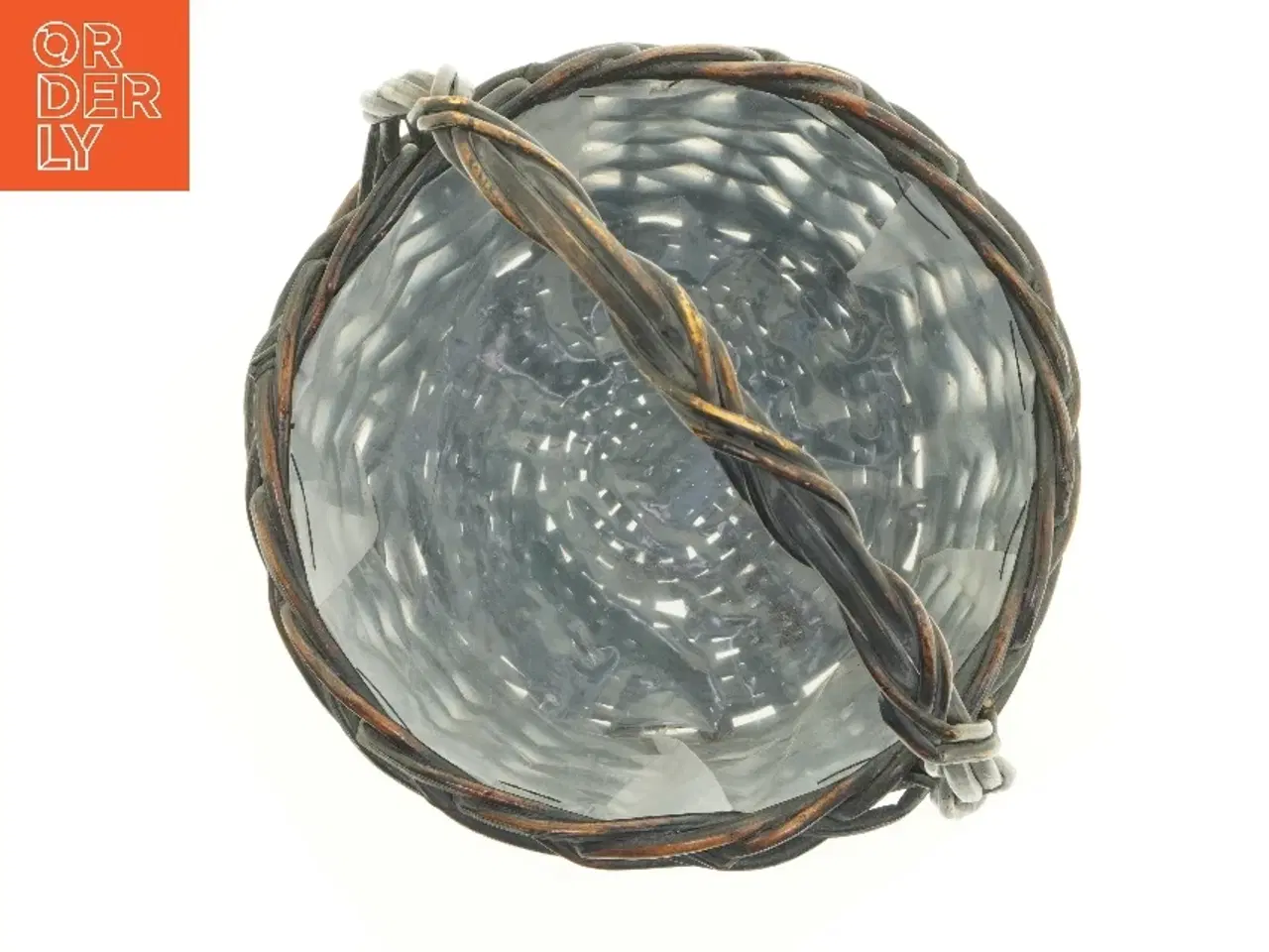 Billede 4 - Fletkurv med plast indsats (str. Ø 35 cm)