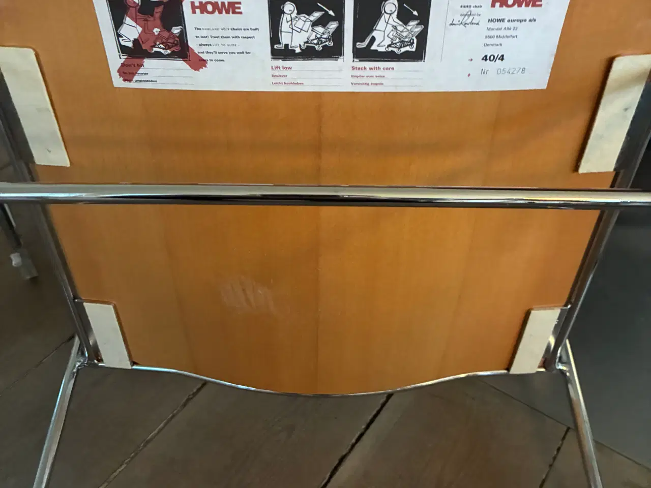 Billede 6 - HOWE 40/4 spisebordsstol - 4 stk