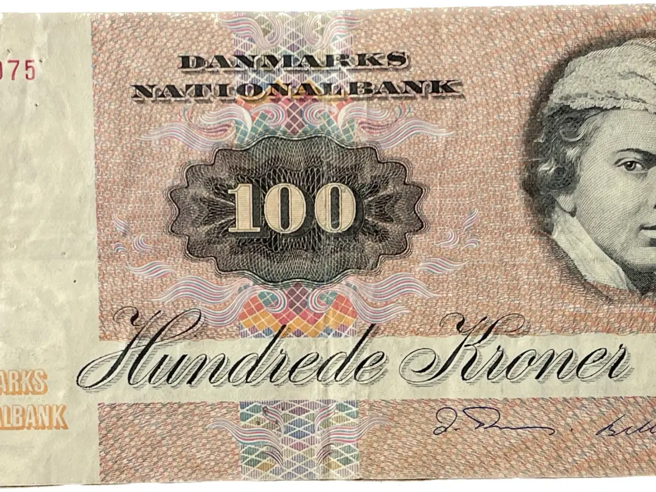 Billede 1 - 100 kr Seddel 1984 C6