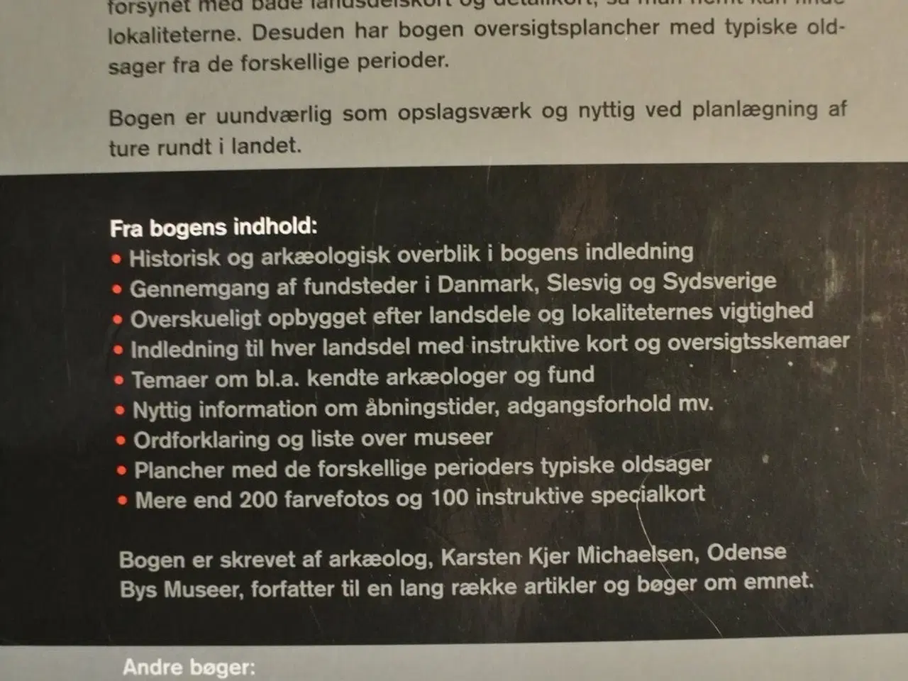 Billede 4 - politikens bog om danmarks oldtid, af karsten kjer