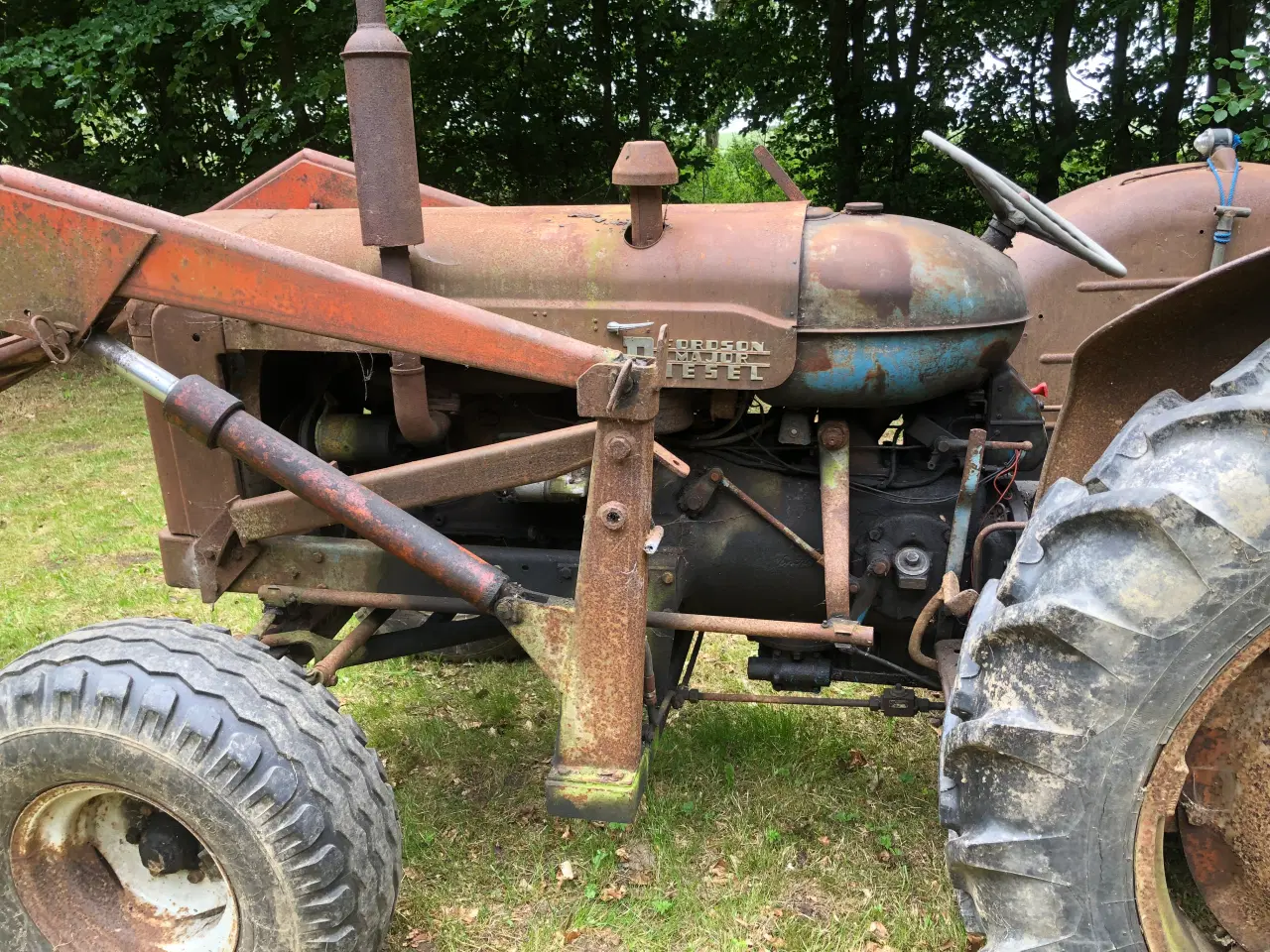 Billede 6 - Ford major Diesel med frontlæsser og svinghjul