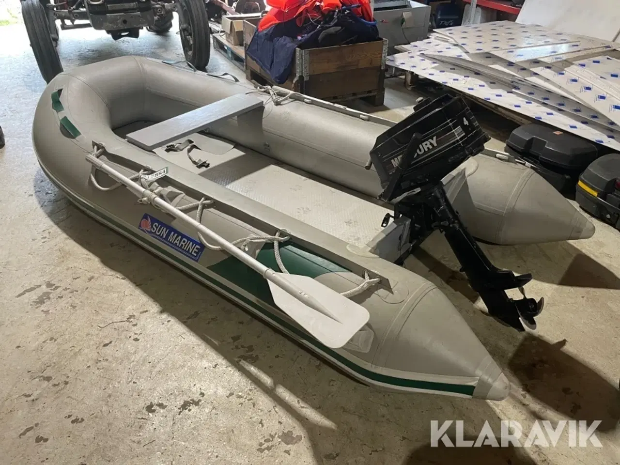 Billede 2 - Gummibåd Sun marine SD320